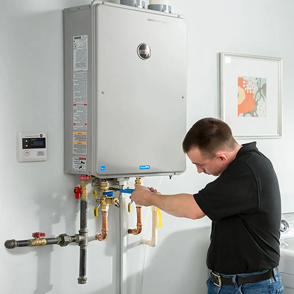 tankless water heater repair in Goodrich, TX